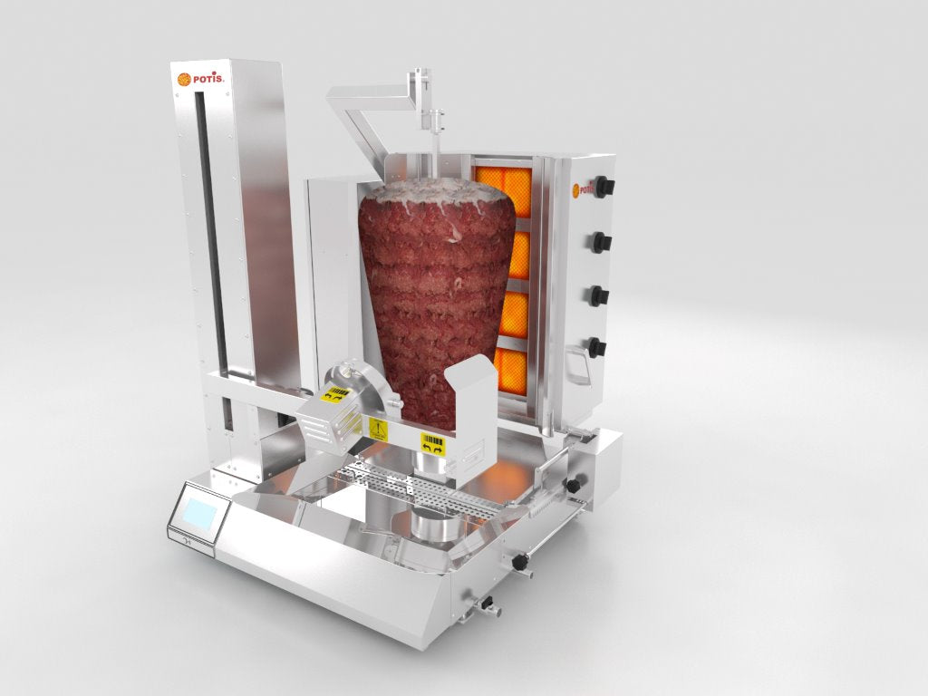 Potis Döner-Roboter 120 – Automatisierte Präzision für höchste Effizienz in der Gastronomie Potis - CPGASTRO