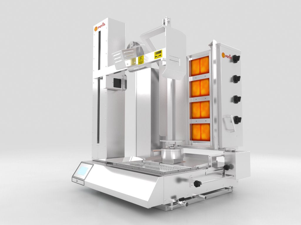 Potis Döner-Roboter 120 – Automatisierte Präzision für höchste Effizienz in der Gastronomie Potis - CPGASTRO