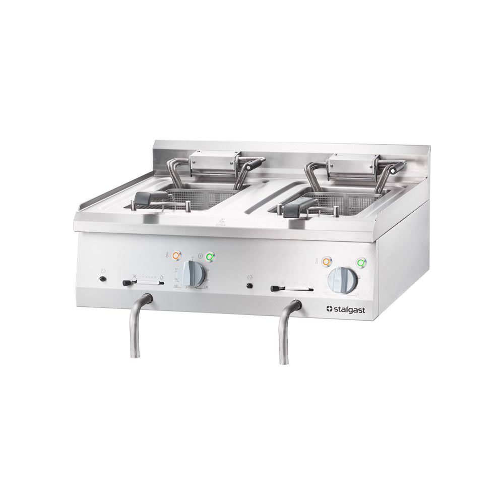 Fritteuse Elektro 10 + 10 Liter 18 kW Gastronics - CPGASTRO