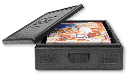 Thermoboxen Pizzabox Premium Line 4 Größen Gastronics - CPGASTRO