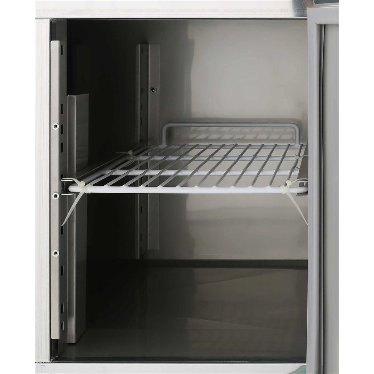 Kühltheke mit Glassaufsatz und Arbeitsplatte Gastronics - CPGASTRO