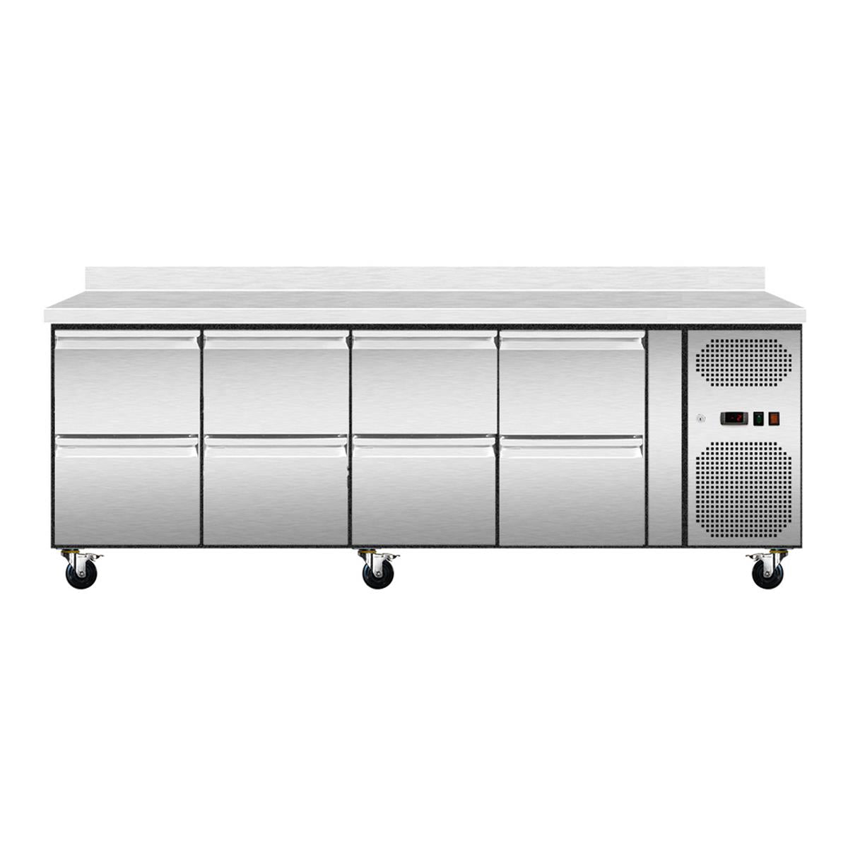 Kühltisch mit Schubladen und Aufkantung Gastronics - CPGASTRO