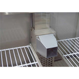 Kühltisch 1 Tür 2 Schubladen Unterbaukühlung 90x70 Gastronics - CPGASTRO