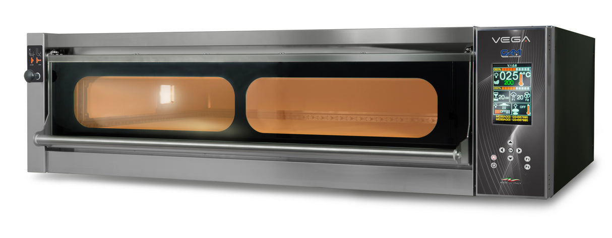 GAM Vega E9 Vollschamott Elektro-Pizzaofen – Hochleistungs-Ofen für traditionelle Steinofenqualität GAM - CPGASTRO