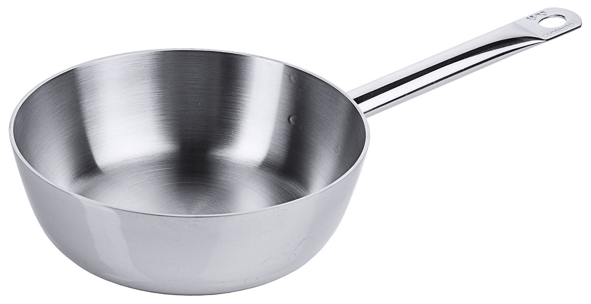 Edelstahl Sauteuse Multiply Ø 16-24 cm aus mehrschichtigem Materialien Contacto - CPGASTRO