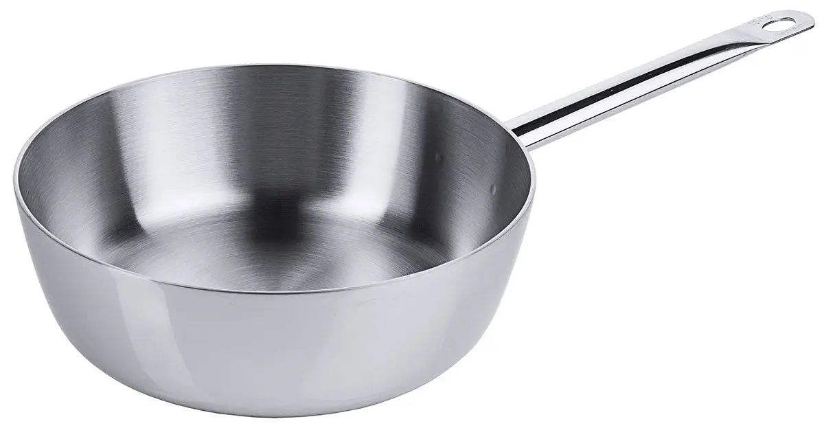 Edelstahl Sauteuse Multiply Ø 16-24 cm aus mehrschichtigem Materialien Contacto - CPGASTRO