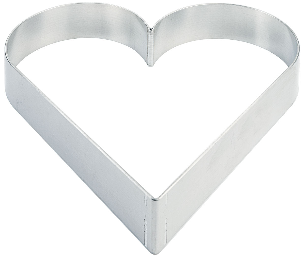 Alu Tortenring Herzform Aluminium 240mm Contacto - CPGASTRO