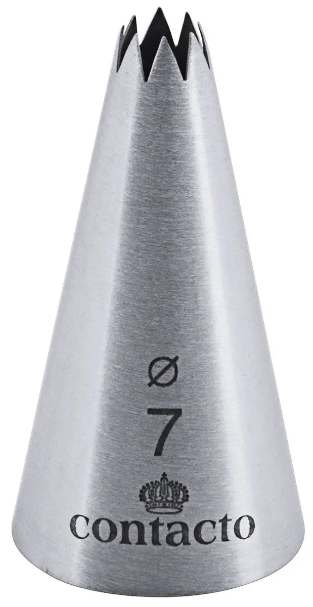 Edelstahl Sterntülle 7 mm - CPGASTRO