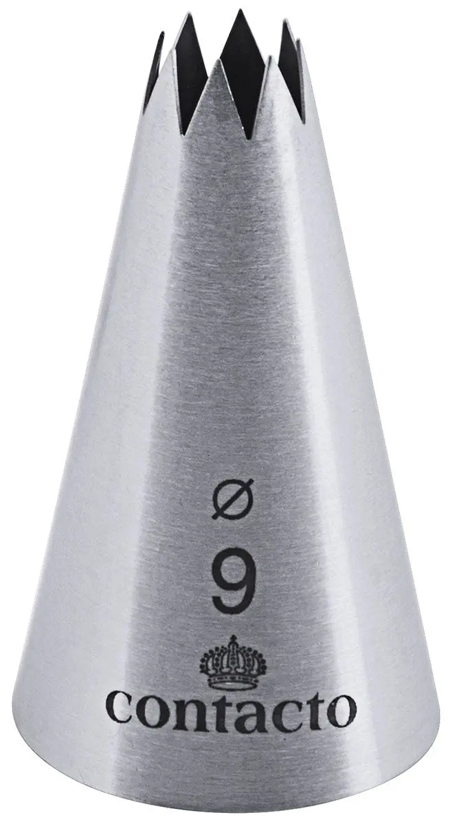 Edelstahl Sterntülle 9 mm - CPGASTRO