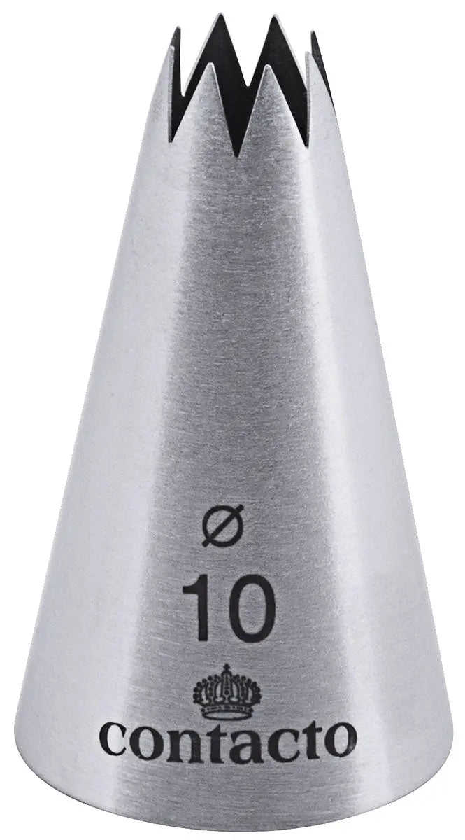 Edelstahl Sterntülle 10 mm - CPGASTRO