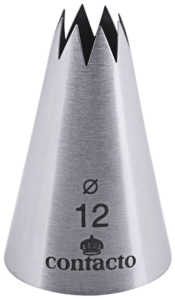 Edelstahl Sterntülle 12 mm Contacto - CPGASTRO