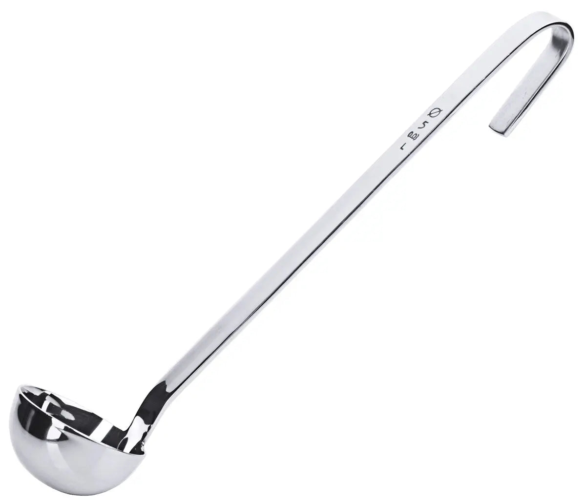 Edelstahl Schöpfkelle 5 cm Stiellänge: 22 cm Contacto - CPGASTRO
