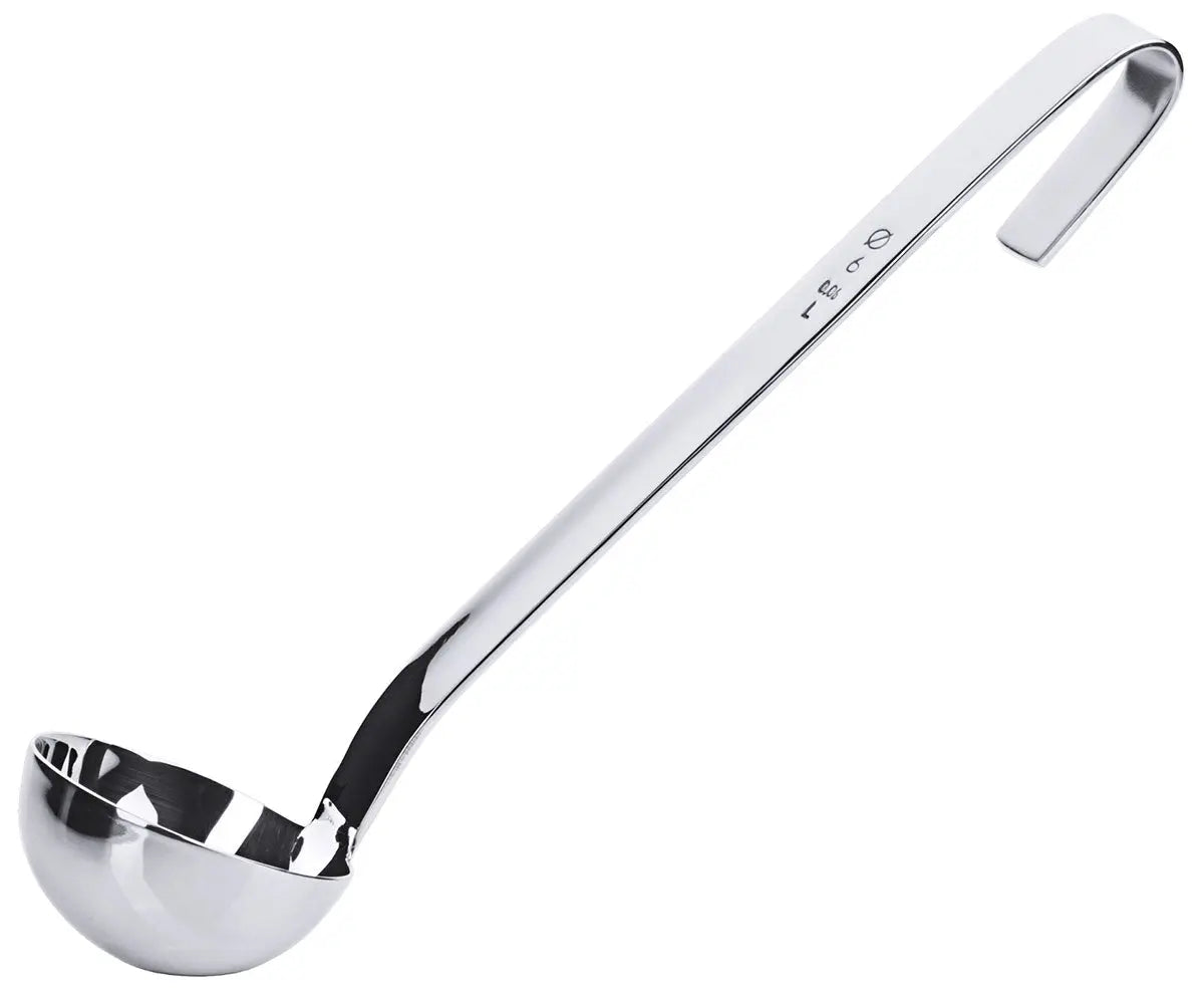 Edelstahl Schöpfkelle 6 cm Stiellänge: 23 cm - CPGASTRO