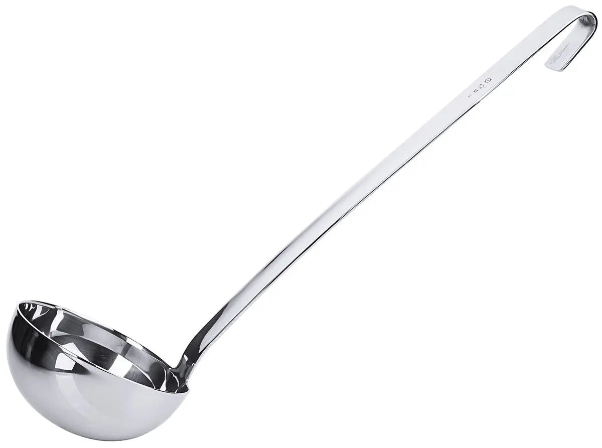 Edelstahl Schöpfkelle 12 cm Stiellänge: 40 cm - CPGASTRO