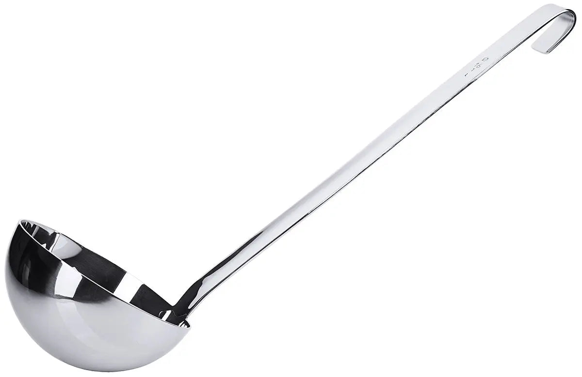 Edelstahl Schöpfkelle 16 cm Stiellänge: 45 cm - CPGASTRO