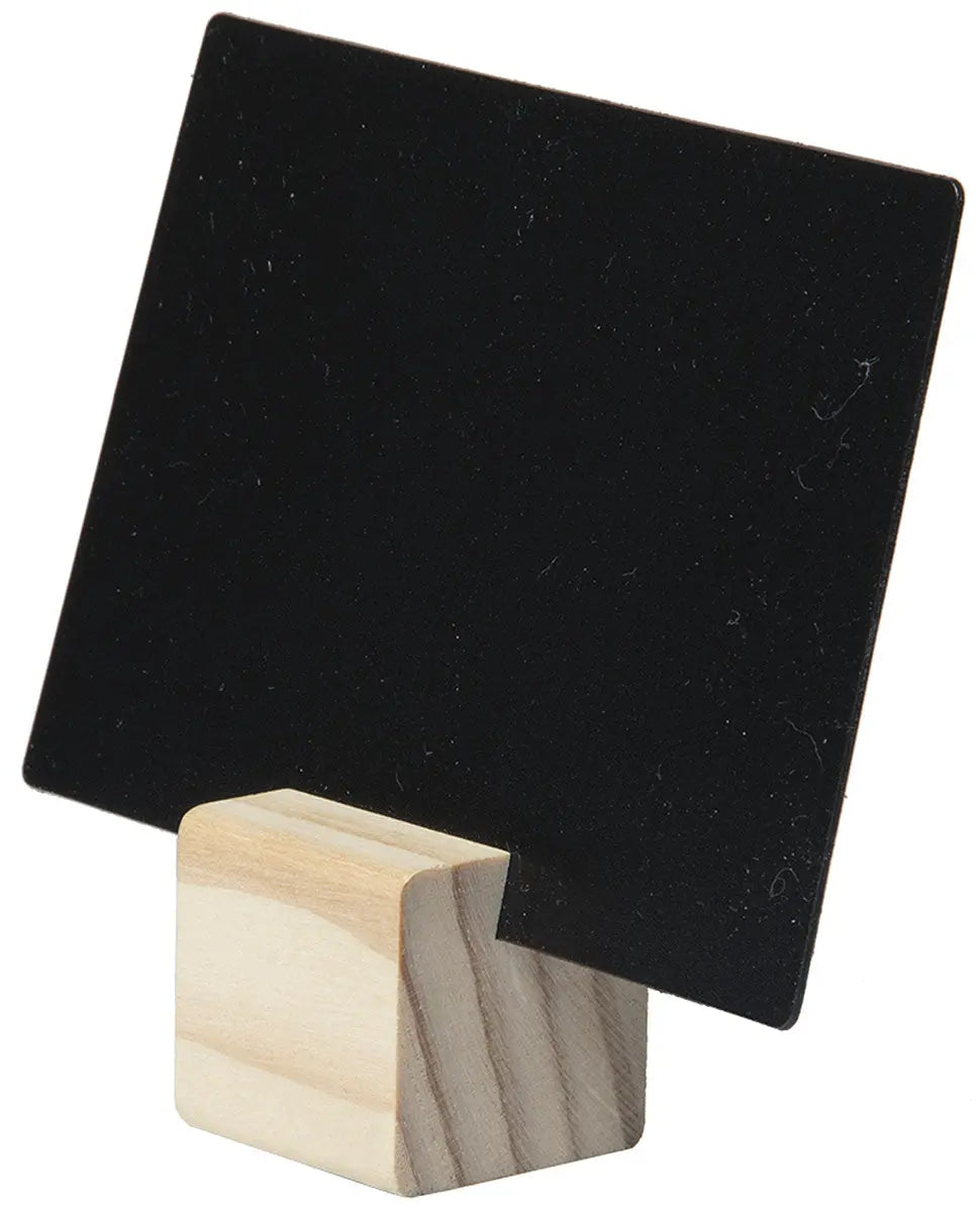 6 Würfel inkl. schwarze Schreibtafeln DIN A7 Set Contacto - CPGASTRO