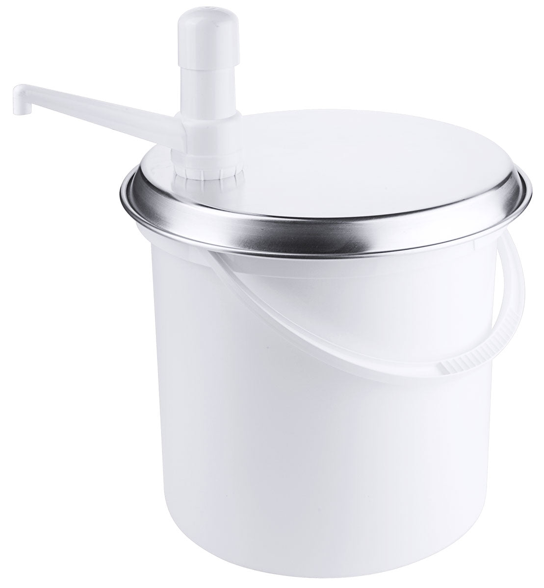 Dispenser Eimer 10l mit Deckel & Pumpe / Ersatzteile Contacto - CPGASTRO