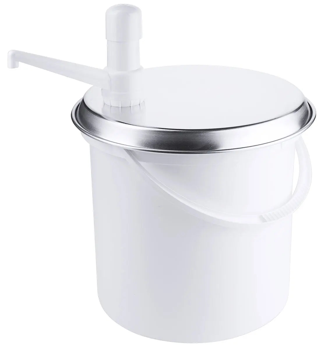 Dispenser Eimer 10l mit Deckel & Pumpe / Ersatzteile - CPGASTRO