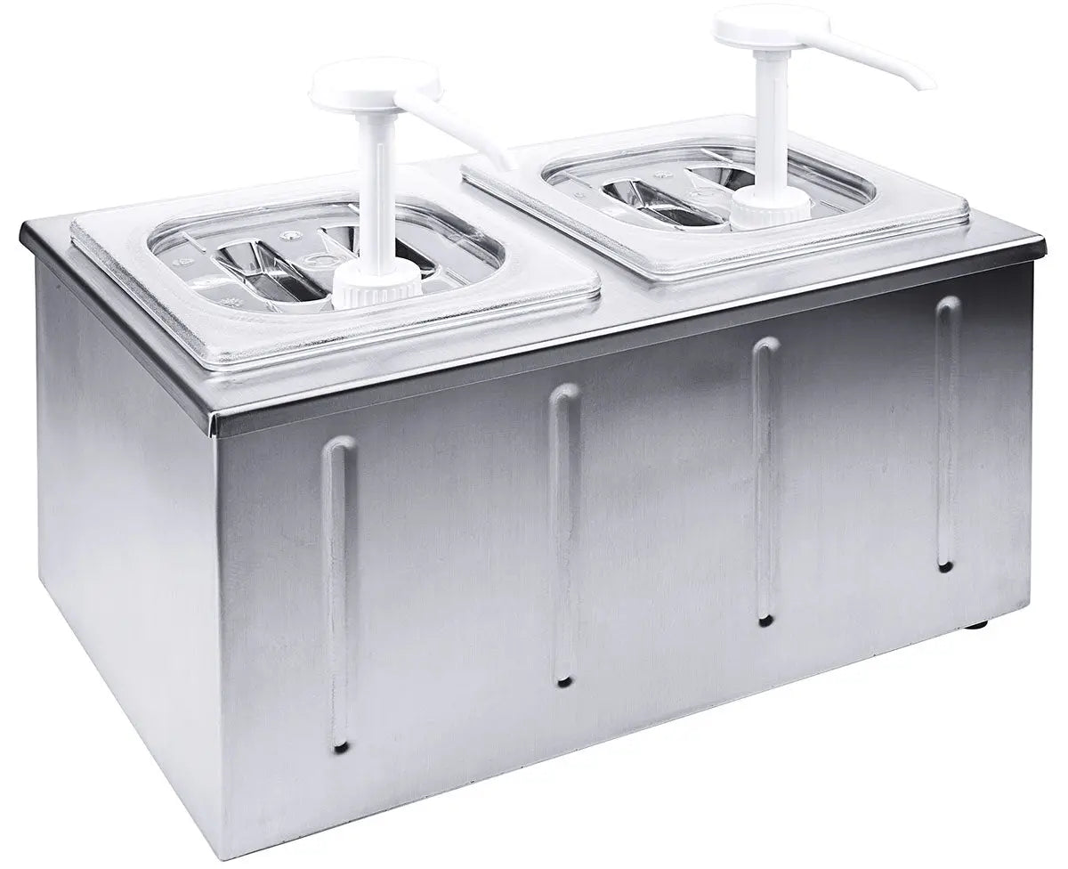 Saucendispenser mit Kühlung 2 Behälter Contacto - CPGASTRO