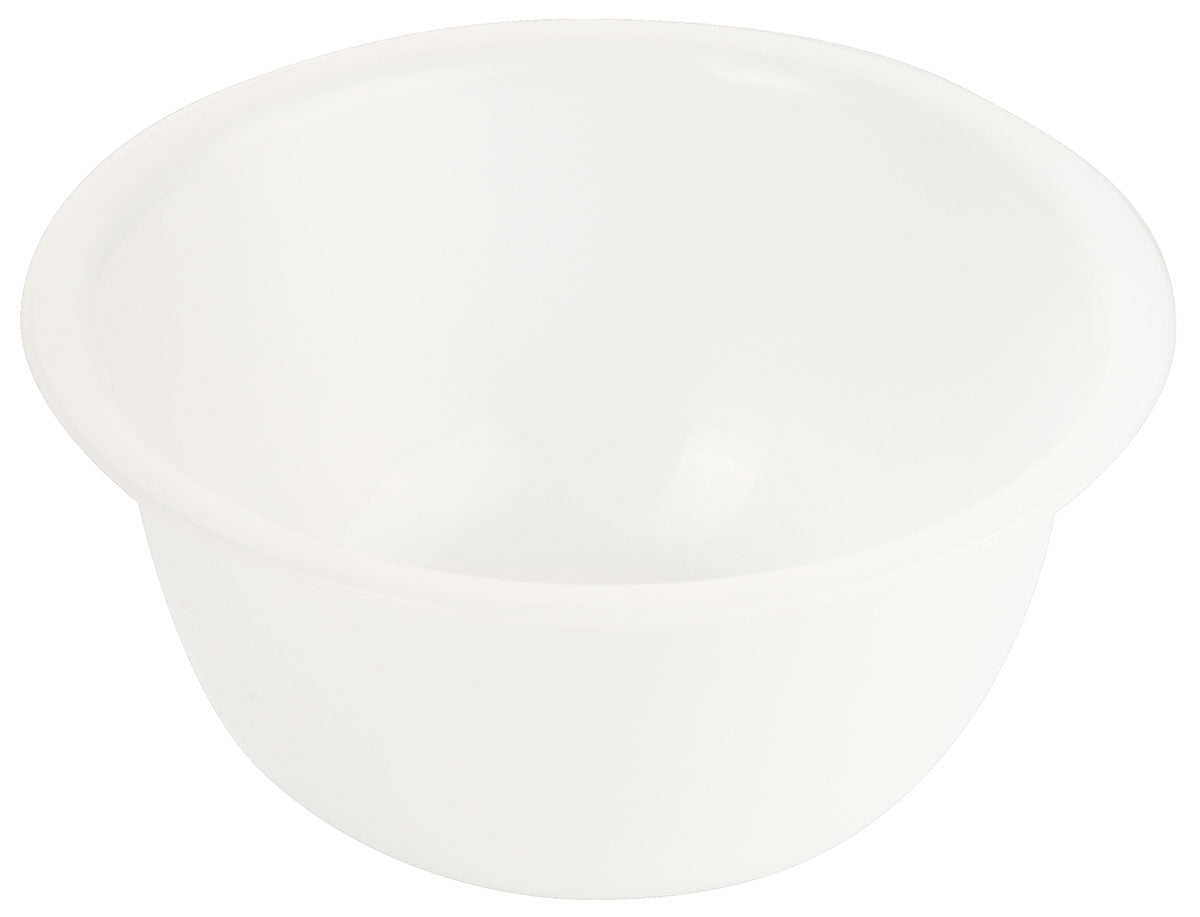 Rührschüssel 16-40cm aus weißem Polypropylen