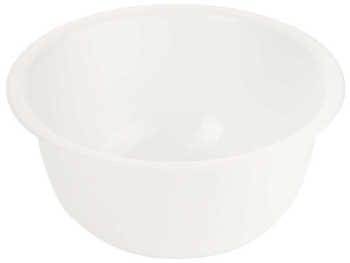 Rührschüssel 16-40cm aus weißem Polypropylen