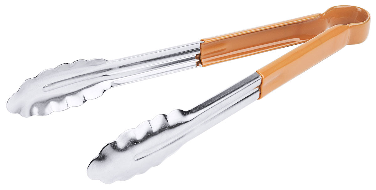 Edelstahl Küchenzange 30 cm HACCP / 7 Farben