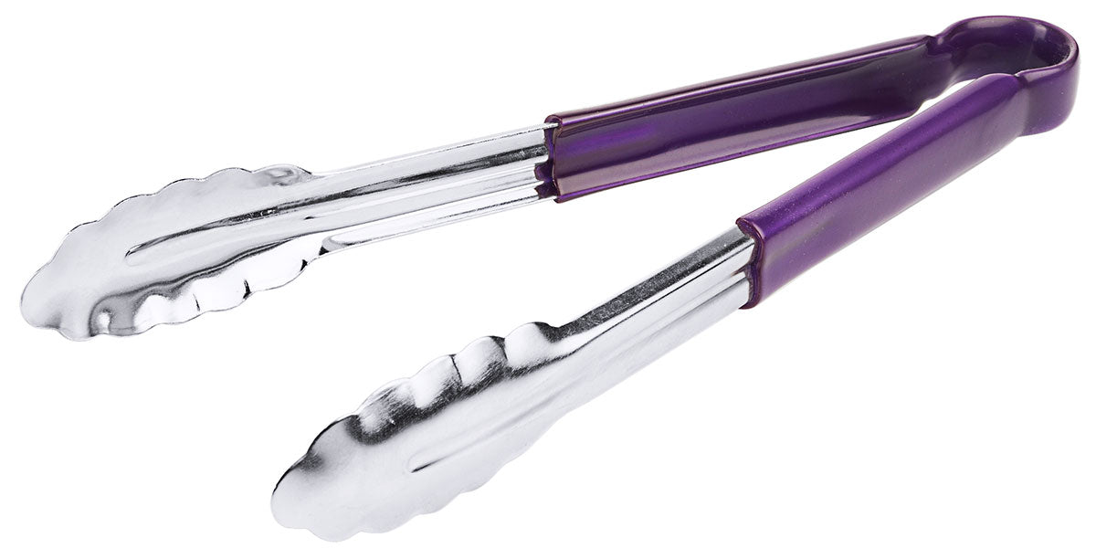 Edelstahl Küchenzange 30 cm HACCP / 7 Farben