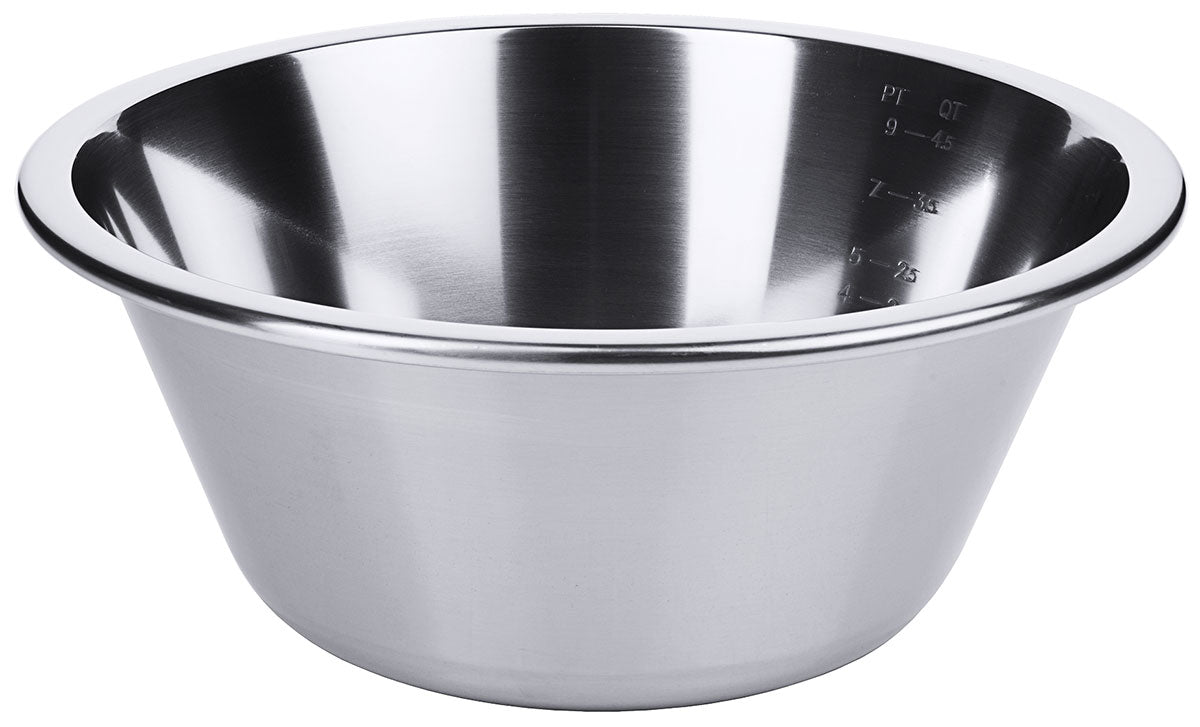 Edelstahl Küchenschüssel graduiert ( Messskala) 1,5-8 Liter