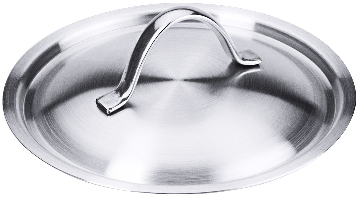 Edelstahl Deckel für Serie 2100 Kochtopf Bratpfanne Stielkasserolle 12-60cm Contacto - CPGASTRO