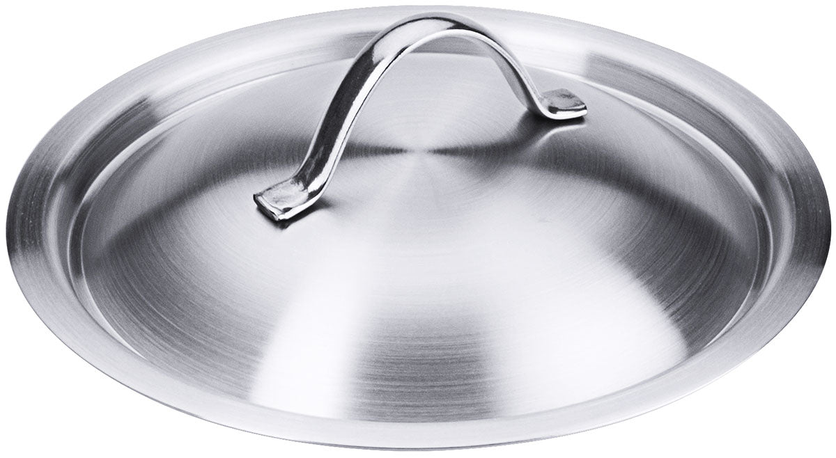 Edelstahl Deckel für Serie 2100 Kochtopf Bratpfanne Stielkasserolle 12-60cm Contacto - CPGASTRO