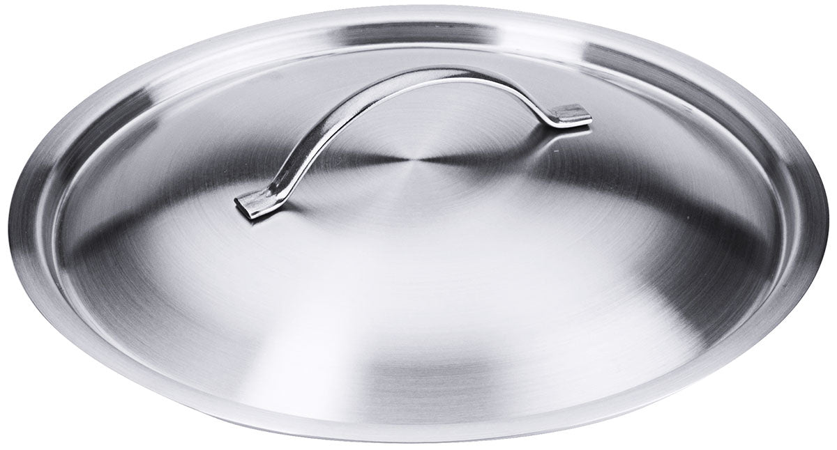 Edelstahl Deckel für Serie 2100 Kochtopf Bratpfanne Stielkasserolle 12-60cm Contacto - CPGASTRO