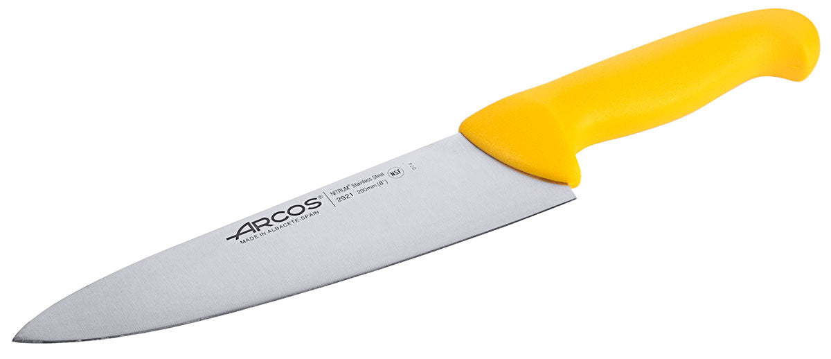 Kochmesser HACCP gelb 18 cm Contacto - CPGASTRO