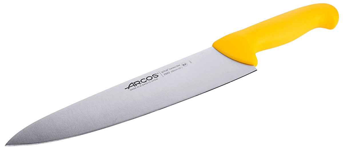 Kochmesser HACCP gelb 24 cm Contacto - CPGASTRO