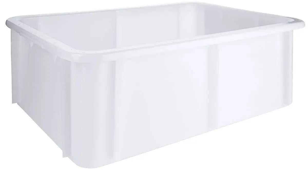 U-Rand Lebensmittelecht Stapelkasten weiß 30-60 Liter 600x400 cm Contacto - CPGASTRO
