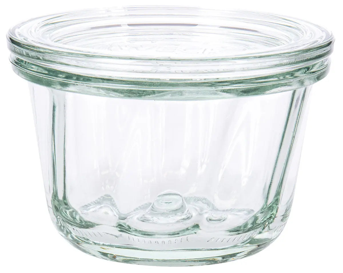 165ml Gugelhupfform mit Glasdeckel 9cm ( 12er Pack ) - CPGASTRO