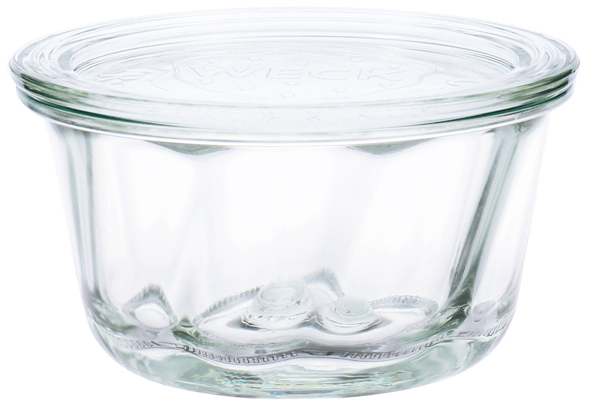 280ml Gugelhupfform mit Glasdeckel 11cm ( 6er Pack ) Weck - CPGASTRO