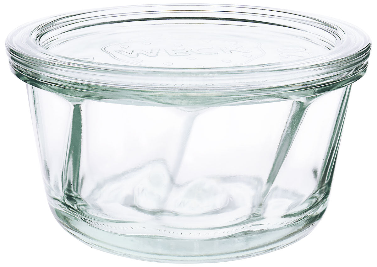 450ml Gugelhupfform mit Glasdeckel 12,5cm ( 6er Pack ) Weck - CPGASTRO