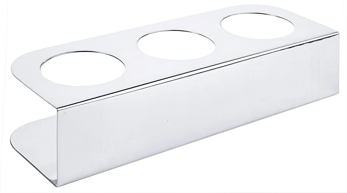 Edelstahl Gestell für Quetschflaschen 5,5-7,2cm 2 / 3 Loch Contacto - CPGASTRO