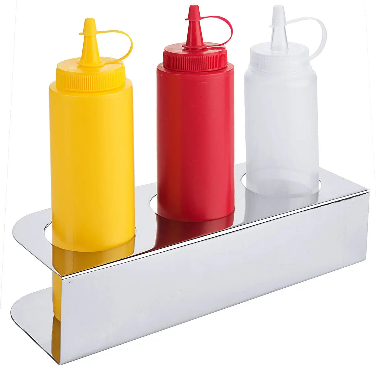 Edelstahl Gestell für Quetschflaschen 5,5-7,2cm 2 / 3 Loch Contacto - CPGASTRO