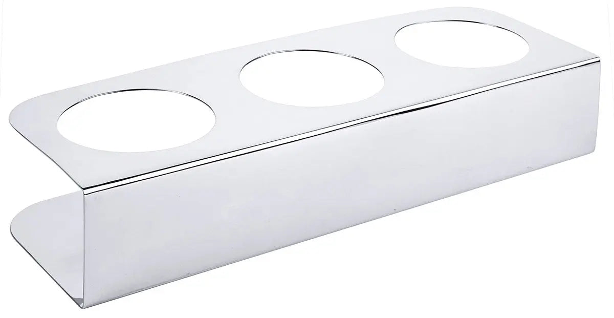 Edelstahl Gestell für Quetschflaschen 5,5-7,2cm 2 / 3 Loch Contacto - CPGASTRO