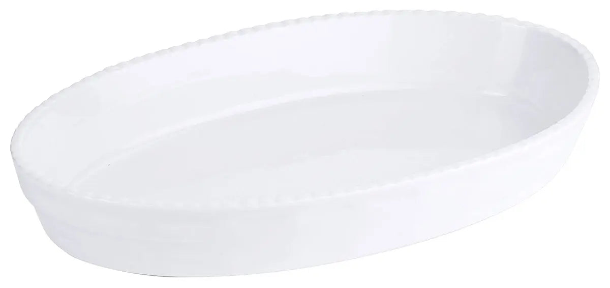 Auflaufform Backform Porzellan weiß 32,0 x 19,5 x H5,0 cm Contacto - CPGASTRO
