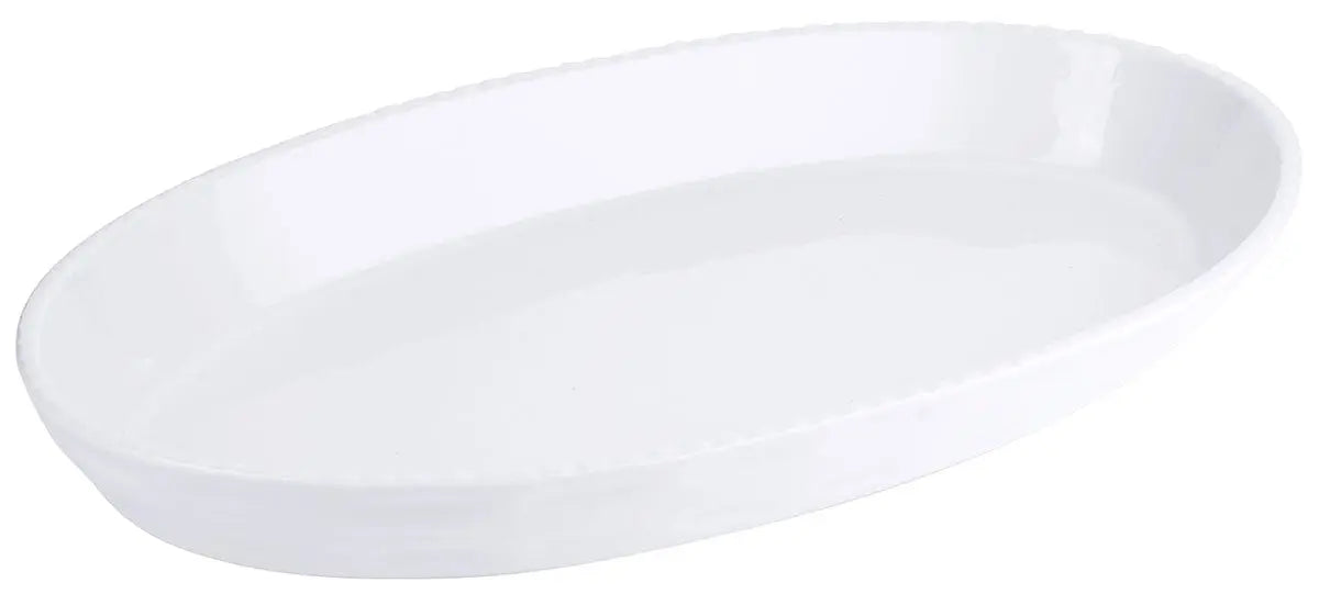 Auflaufform Backform Porzellan weiß 42,0 x 25,5 x H5,0 cm Contacto - CPGASTRO