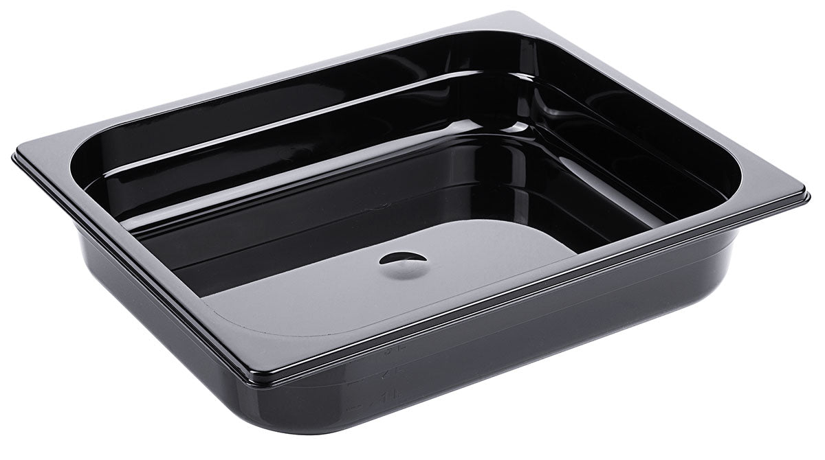 GN-Behälter aus Polycarbonat schwarz Tiefe 65-150mm Contacto - CPGASTRO