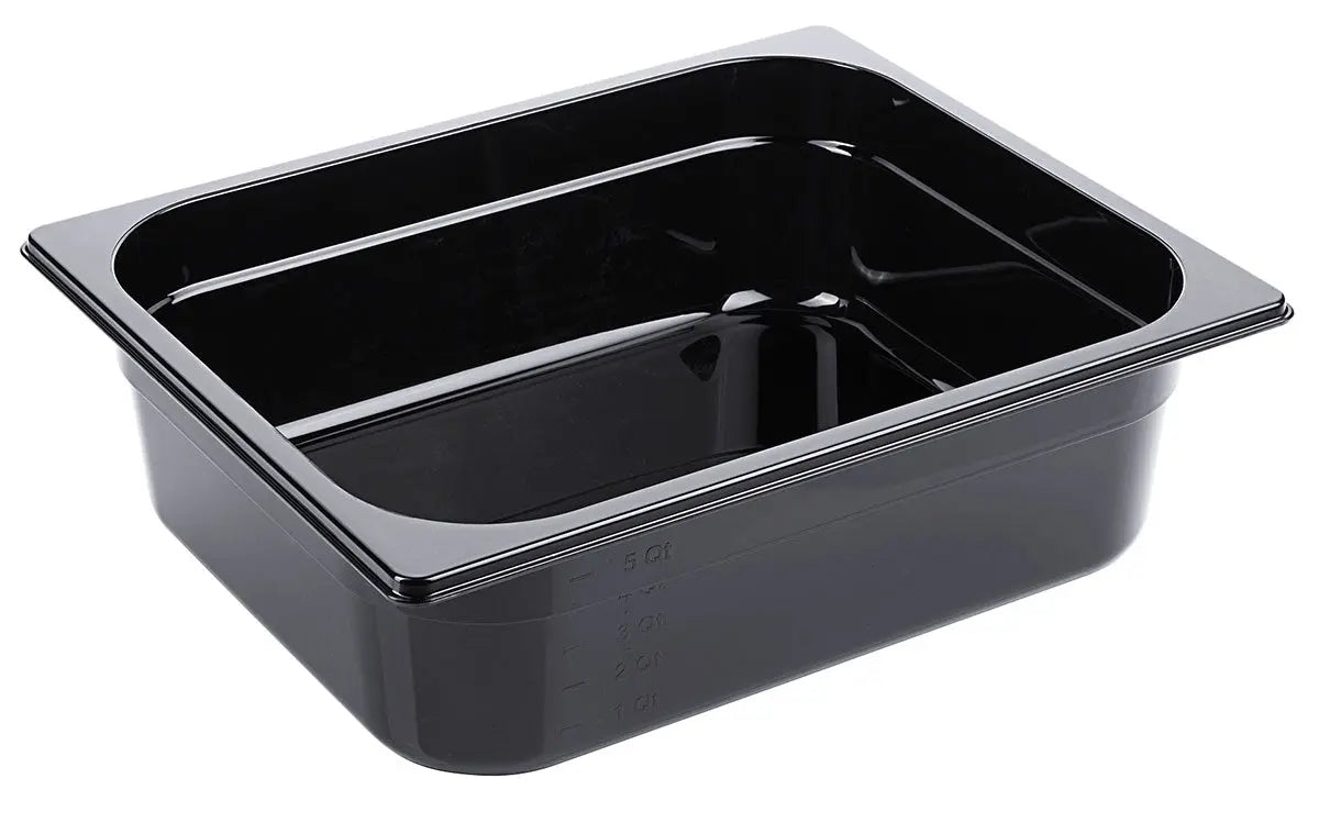 GN-Behälter aus Polycarbonat schwarz Tiefe 65-150mm Contacto - CPGASTRO