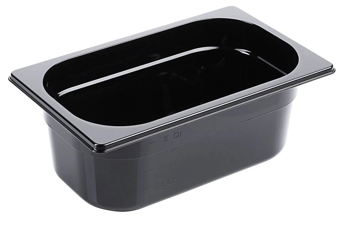 GN-Behälter aus Polycarbonat schwarz Tiefe 65-150mm Contacto - CPGASTRO