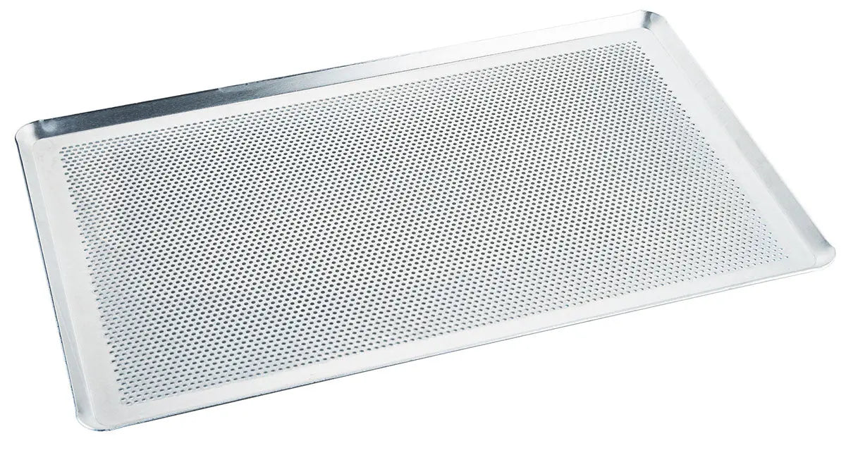 Backblech perforiert GN 1/1 mit schräg zulaufendem Rand Contacto - CPGASTRO