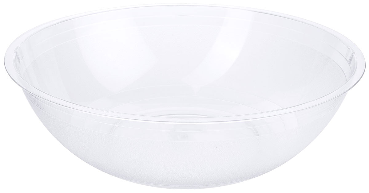 Serving bowl 0.5-10 liters transparent polycarbonate