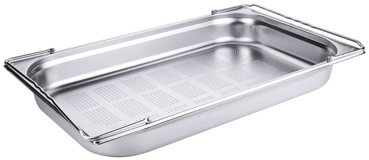 GN-Behälter 1/1 mit Bügelgriffen perforiert Tiefe 65-200 mm Contacto - CPGASTRO
