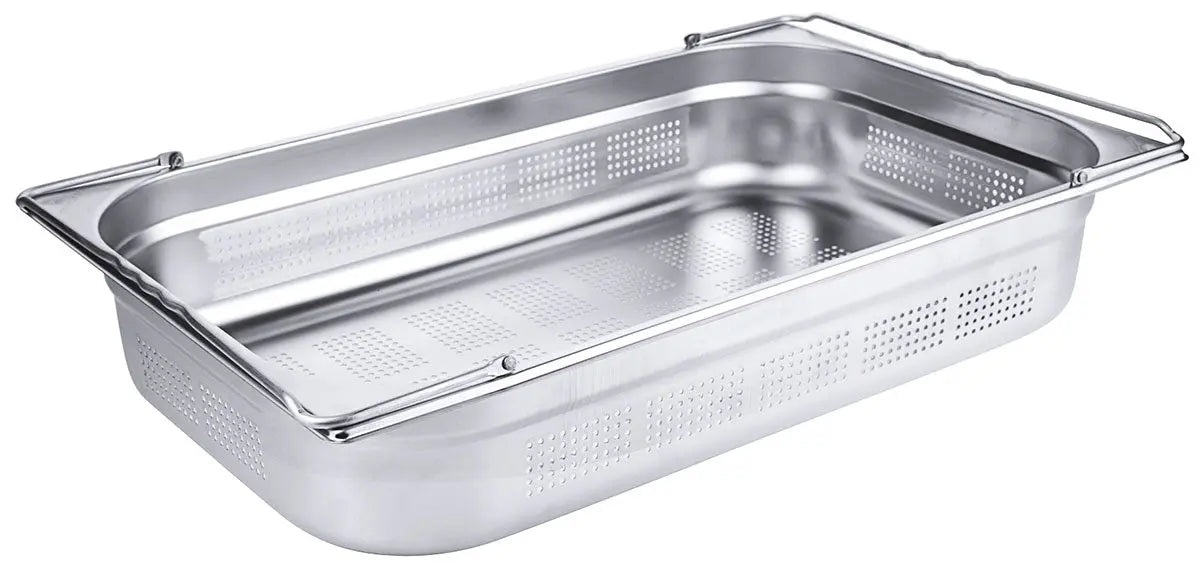 GN-Behälter 1/1 mit Bügelgriffen perforiert Tiefe 65-200 mm Contacto - CPGASTRO