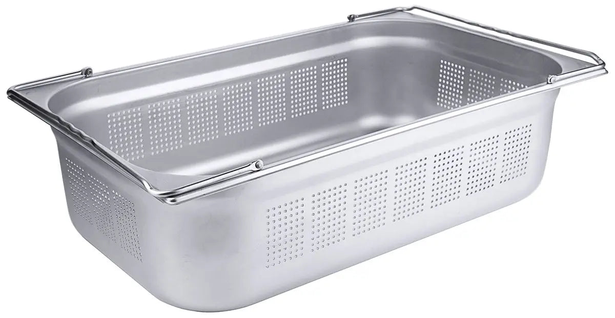 GN-Behälter 1/1 mit Bügelgriffen perforiert Tiefe 65-200 mm Contacto - CPGASTRO